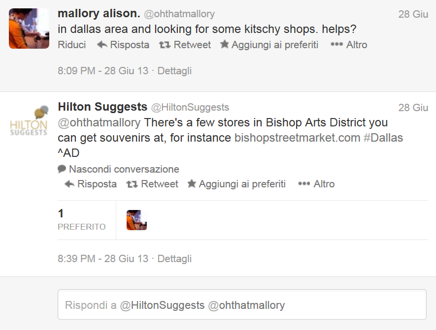 Conversazione @hiltonsuggests Twitter