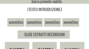Realizzare la home page di un sito web per hotel